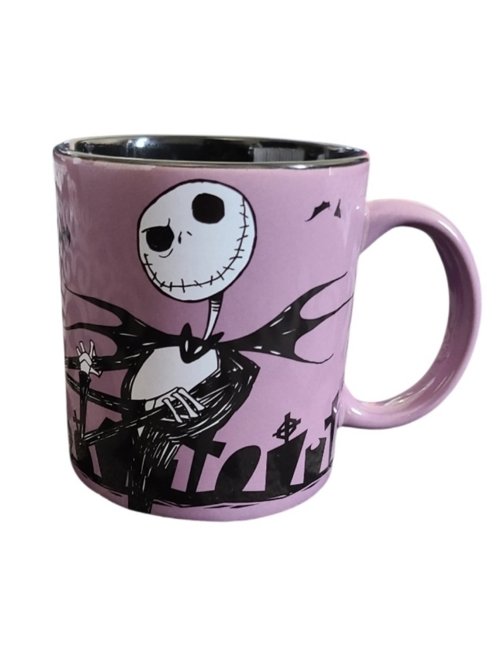 Disney Jack Skeleton Seriously Spooky Purple  NBC  20 oz Mug NWOT
